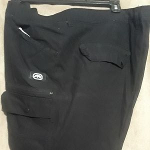 Ecko Unltd Black Cargo Shorts